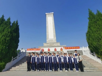 承先辈遗志 担青年使命——冀州职教中心国家公祭日活动纪实