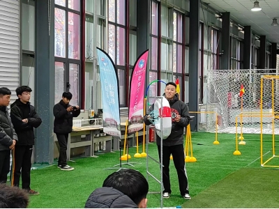 社团助力学生发展 科技赋能专业成长——冀州职教中心无人机足球社团成立